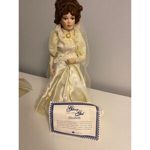 Gibson Girl Cameo Bride Porcelain Doll‎